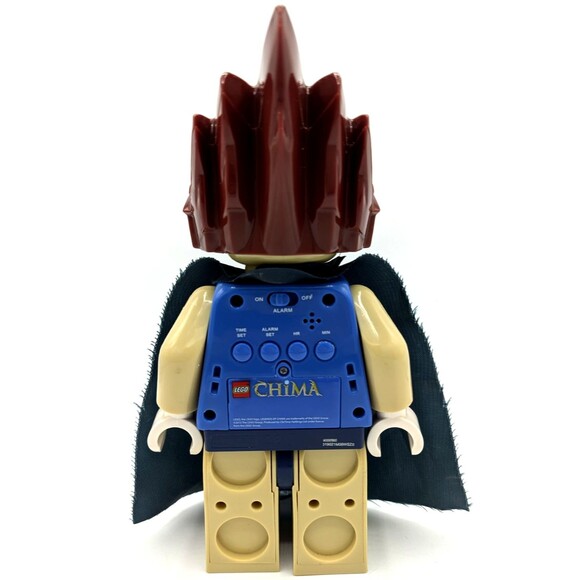 Lego Legends of Chima Laval Minifigure Light Up Alarm Clock Tested Works 2013 - Picture 3 of 5